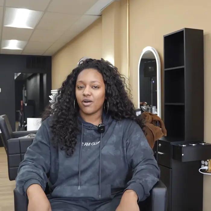 Kimonni Driver, owner of Master Crowns Beauty Bar and Supply